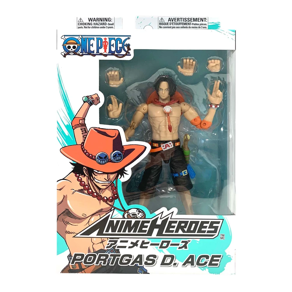 Anime Heroes – One Piece – Figurine Anime heroes 17 cm – Portgas D. Ace – Image 3