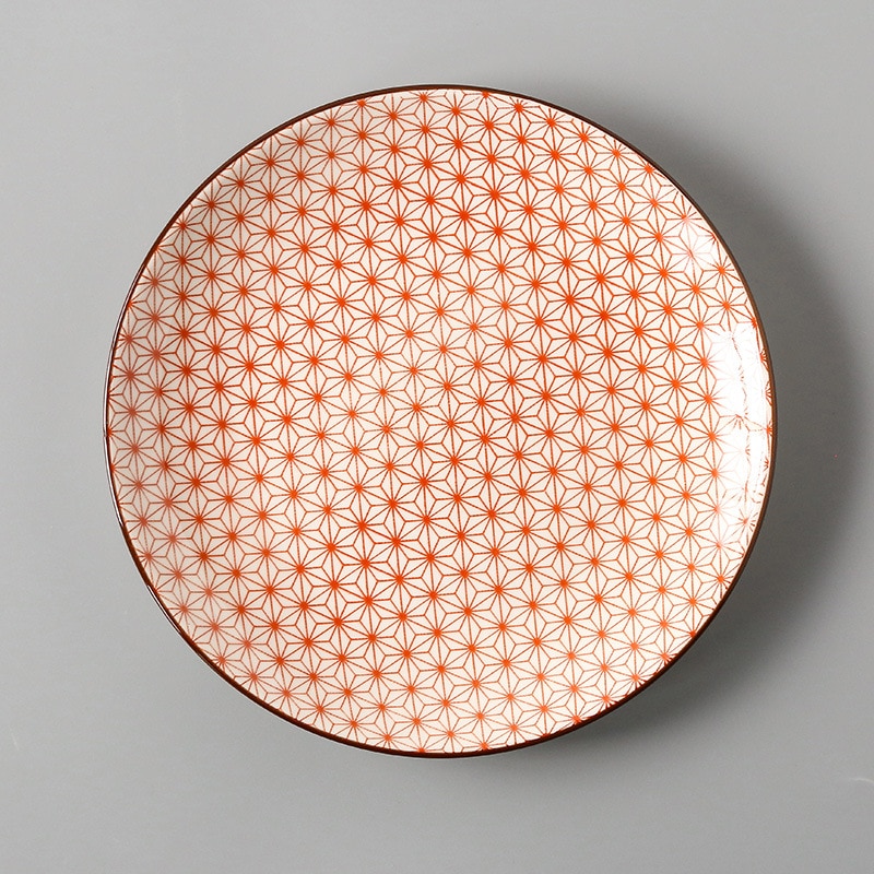 Assiette Japonaise en Céramique – Asanoha – Image 4