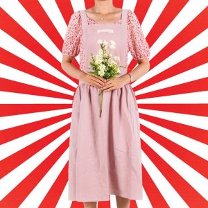Tablier Japonais Rose