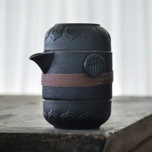 Théière Japonaise Noire Modulable