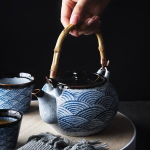 Théière Japonaise Vintage – Seigaiha