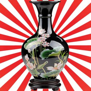 Vase Japon Fleurs de Lotus