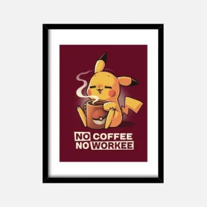 Cadre Pikachu Coffee