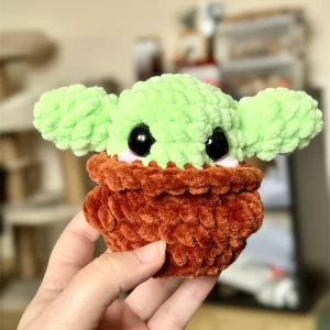 Baby Grogu au crochet